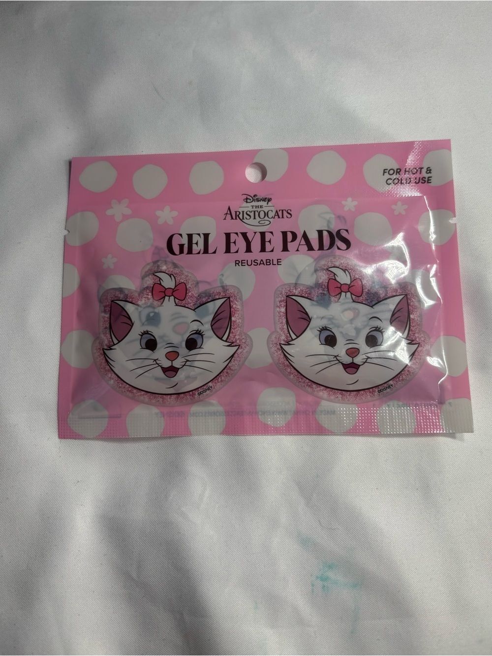 New Disney The Aristocats Gel Eye Pads - Pink